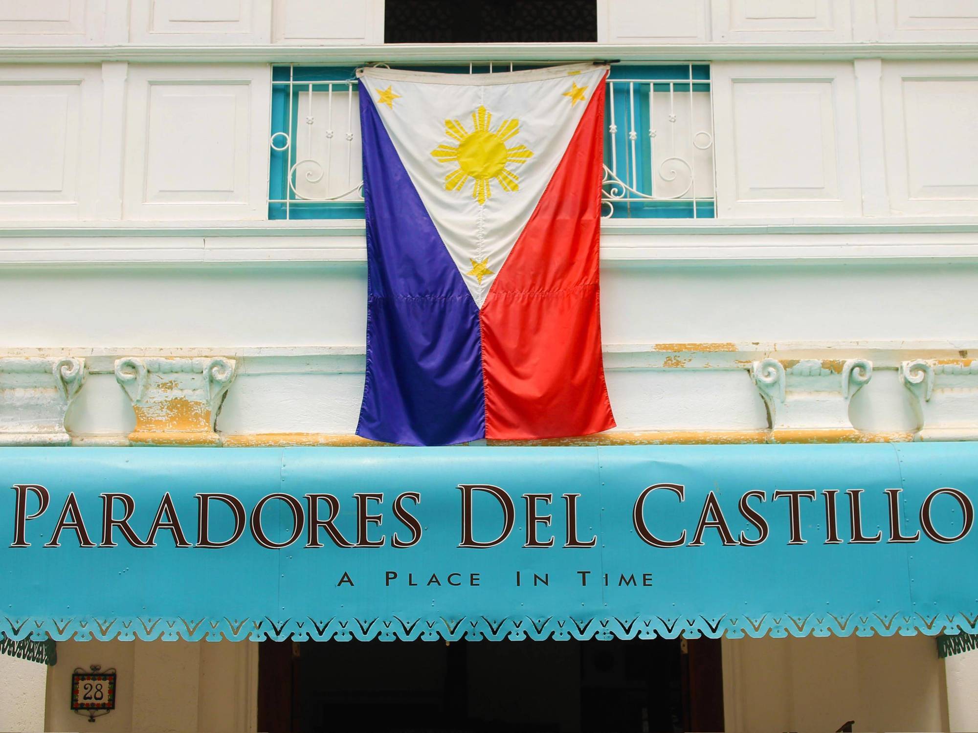 Paradores Del Castillo Taal Bagian luar foto